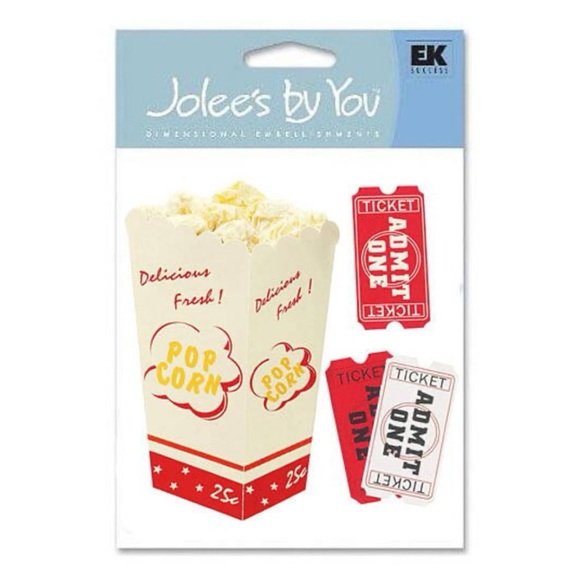 JOLEE’S BOUTIQUE MOVIE POPCORN EMBELLISHMENT - BRAND NEW - Picture 2 of 2